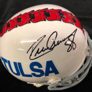 Tulsa  Drew Pearson Autographed Mini Helmet