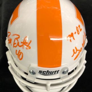 Tennessee Vols Bill Bates Autographed Mini Helmet