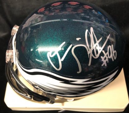 Philadelphia Eagles Omar Gaither Autographed Mini Helmet
