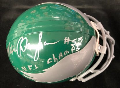 Philadelphia Eagles Maxie Baughan Autographed Mini Helmet