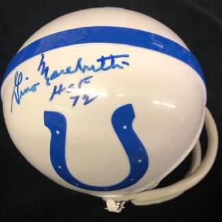 Baltimore Colts Gino Marchetti Autographed Mini Helmet