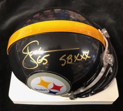Pittsburgh Steelers John Jackson Autographed Mini Helmet