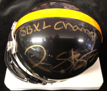 Pittsburgh Steelers Duce Staley Autographed Mini Helmet