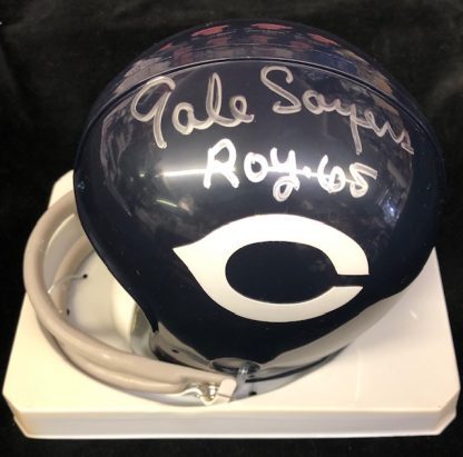 Chicago Bears Gale Sayers Autographed Mini Helmet
