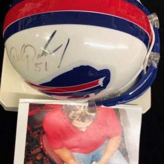 Buffalo BIlls Paul Posluszny Autographed Mini Helmet