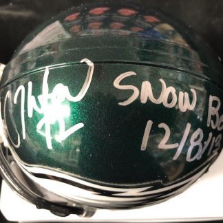 Philadelphia Eagles Cedric Thornton Autographed Mini Helmet
