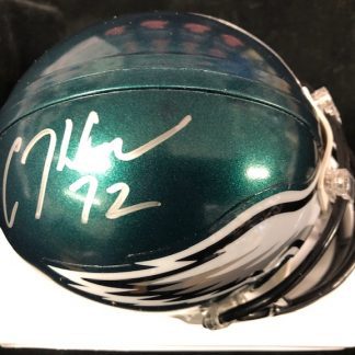 Philadelphia Eagles Cedric Thornton Autographed Mini Helmet