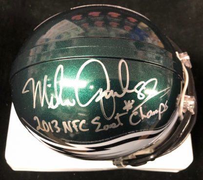 Philadelphia Eagles Mike Quick Autographed Mini Helmet
