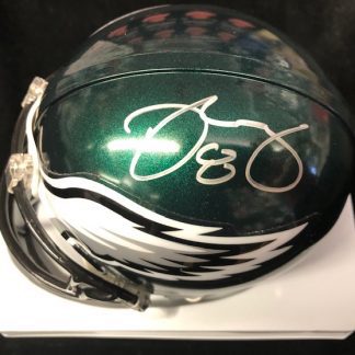 Philadelphia Eagles Donnie Jones Autographed Mini Helmet