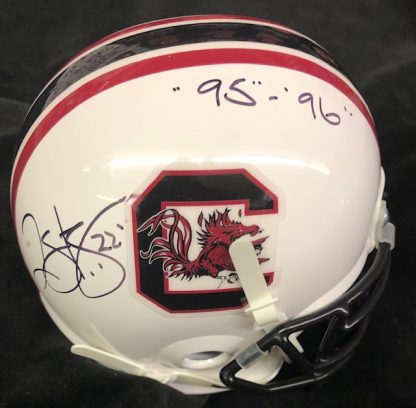 South Carolina Gamecocks Duce Staley Autographed Mini Helmet