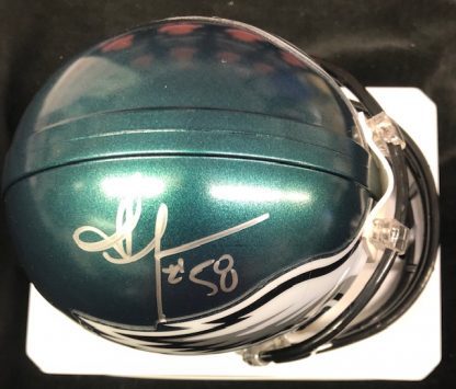 Philadelphia Eagles Jordan Hicks Autographed Mini Helmet
