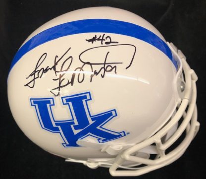 Kentucky WIldcats Frank Lemaster Autographed Mini Helmet