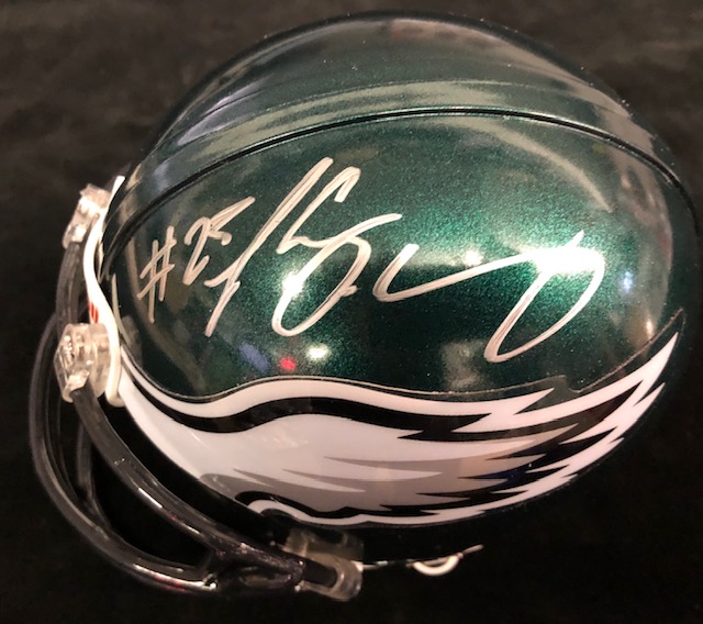 Philadelphia Eagles LeSean McCoy Autographed Mini Helmet