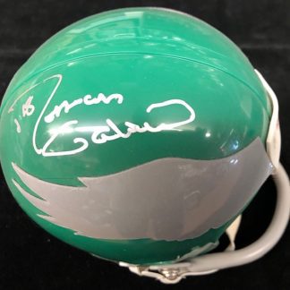 Philadelphia Eagles Roman Gabriel Autographed 1 Bar Mini Helmet