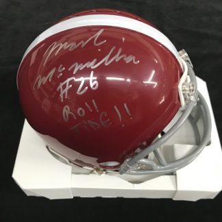 Alabama Crimson Tide Mark McMillian Autographed Mini Helmet