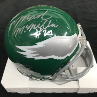 Philadelphia Eagles Mark McMillian Autographed Mini Helmet