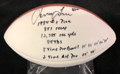 Philadelphia Eagles Irving Fryar Autographed Football