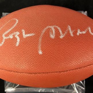 Dallas Cowboys Roger Staubach Autographed Football