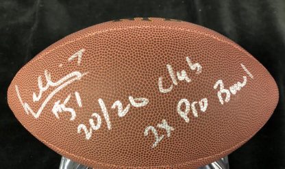 Philadelphia Eagles William Thomas Autographed Football