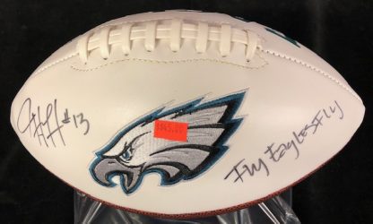 Philadelphia Eagles Josh Huff Autographed Football