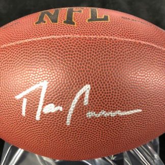 Carolina Panthers Dan Connor Autographed Football