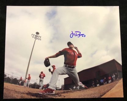 Philadelphia Phillies Jake Diekman Autographed 8x10 Photo