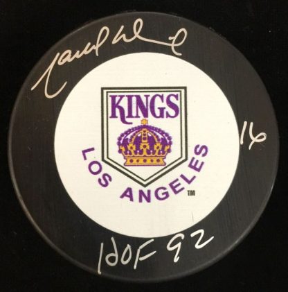 Los Angeles Kings Marcel Dionne Autographed Puck