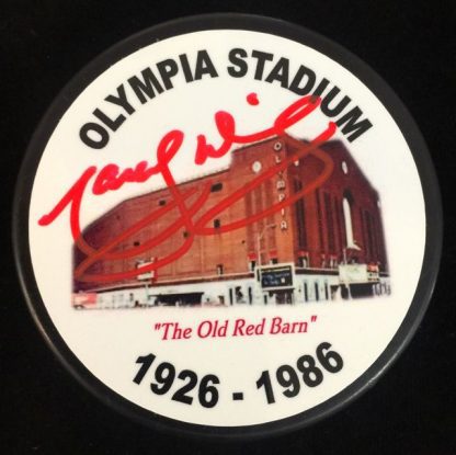 Olympia Stadium Marcel Dionne Autographed Puck