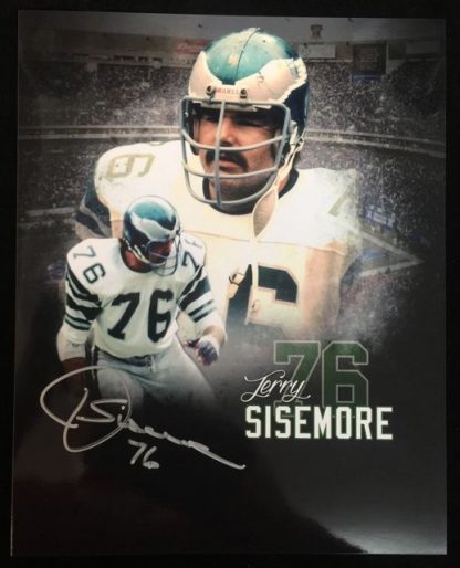 Philadelphia Eagles Jerry Sisemore Autographed Photo