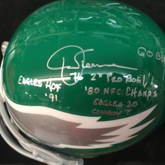 Philadelphia Eagles Jerry Sisemore Autographed Full Size Helmet