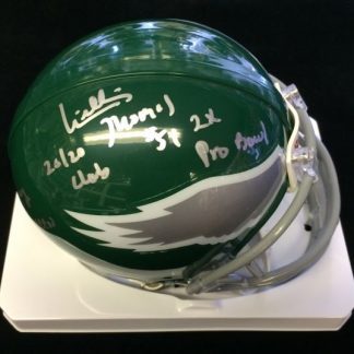 Philadelphia Eagles William Thomas Autographed Miini Helmet