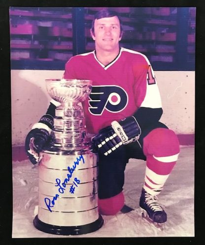 Philadelphia Flyers Ross Lonsberry Autographed 8x10 Photo