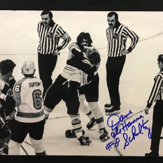 Philadelphia Flyers Dave Shultz Autographed 8x10 Photo
