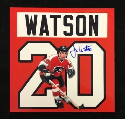 Philadelphia Flyers Jim Watson Autographed 8x8 Photo