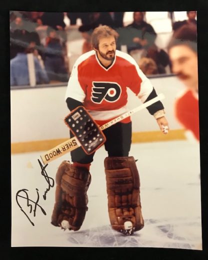 Philadelphia Flyers Bernie Parent Autographed 8x10 Photo