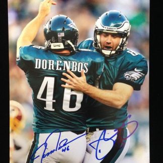 Philadelphia Eagles Jon Dorenbos & Donnie Jones Autographed Photo