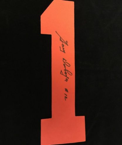 Philadelphia Flyers Gary Dornhoefer Autographed Jersey Number