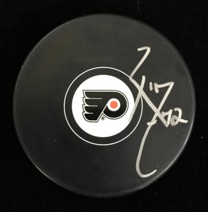 Philadelphia Flyers Rob Zepp Autographed Puck