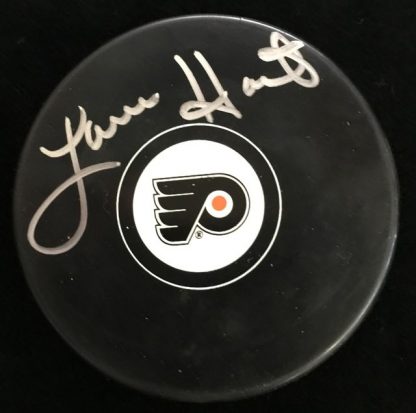 Philadelphia Flyers Lauren Hart Autographed Puck