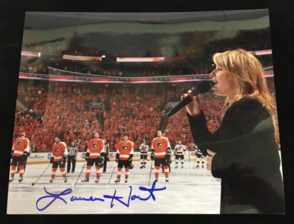 Philadelphia Flyers Lauren Hart Autographed Photo