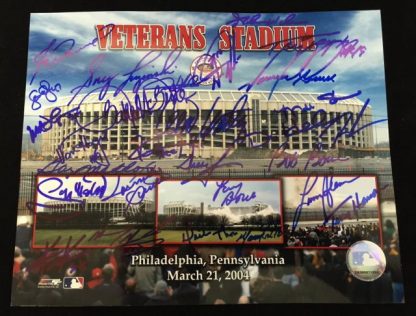 Philadelphia Phillies Multi Autographed Photo