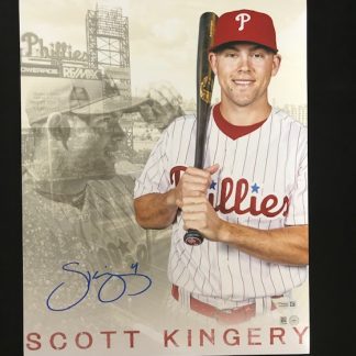 Philadelphia Phillies Scott Kingery Autographed 11 x 14