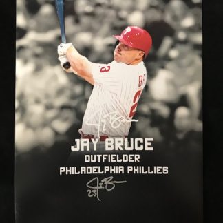 Philadelphia Phillies Jay Bruce Autographed 11 x 14