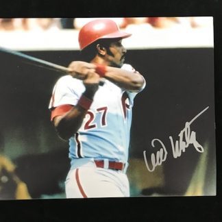 Philadelphia Phillies Willie Montanez Autographed 8 x 10