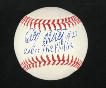 Philadelphia Phillies Willie Montanez Autographed ball