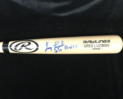 Philadelphia Phillies Greg Luzinski Autographed Bat
