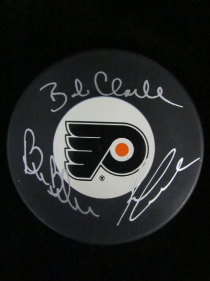 Philadelphia Flyers LCB Line Autographed Puck