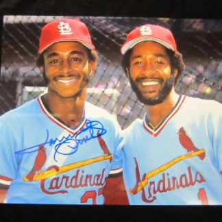 St. Louis Cardinals Lonnie Smith Autographed Photo