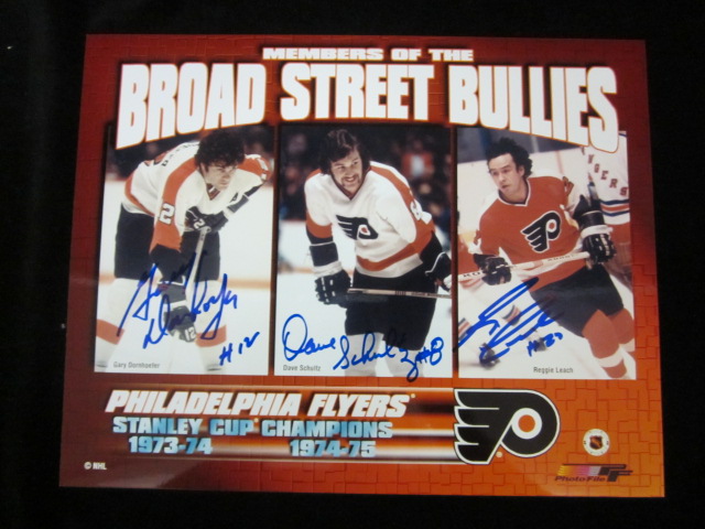 Autographed DAVE SCHULTZ 8x10 Philadelphia Flyers Photo - Main