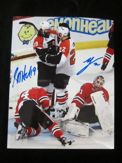 Philadelphia Flyers Hartnell/Leino Autographed Photo
